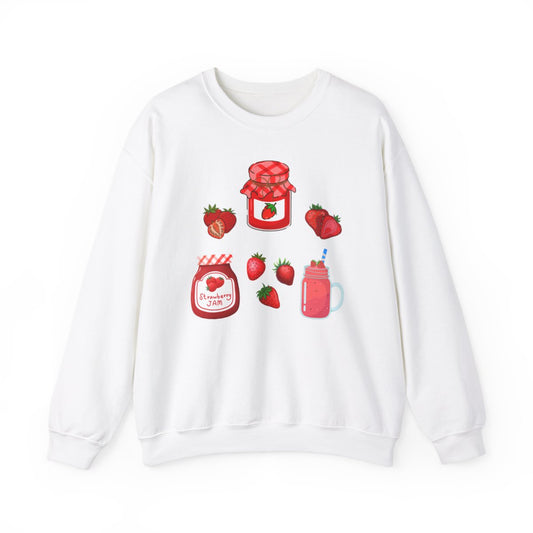 Unisex Heavy Blend™ Crewneck Sweatshirt | Strawberry Jam Sweatshirt