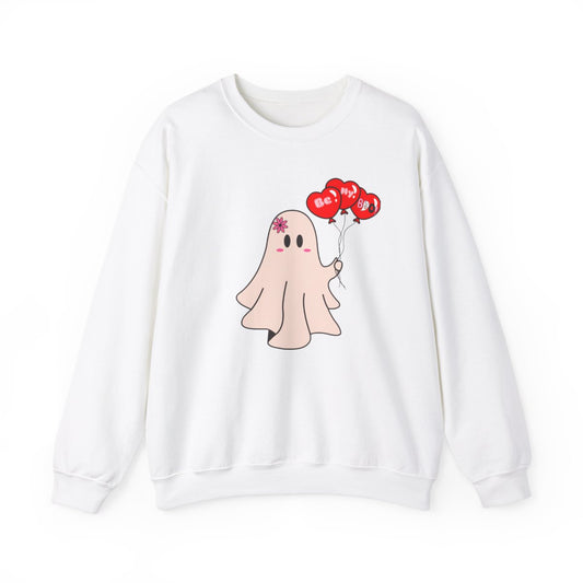 Crewneck Sweatshirt | Valentine Sweatshirt | Valentine Ghost Sweatshirt